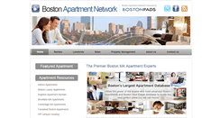 Desktop Screenshot of bostonapartmentnetwork.com